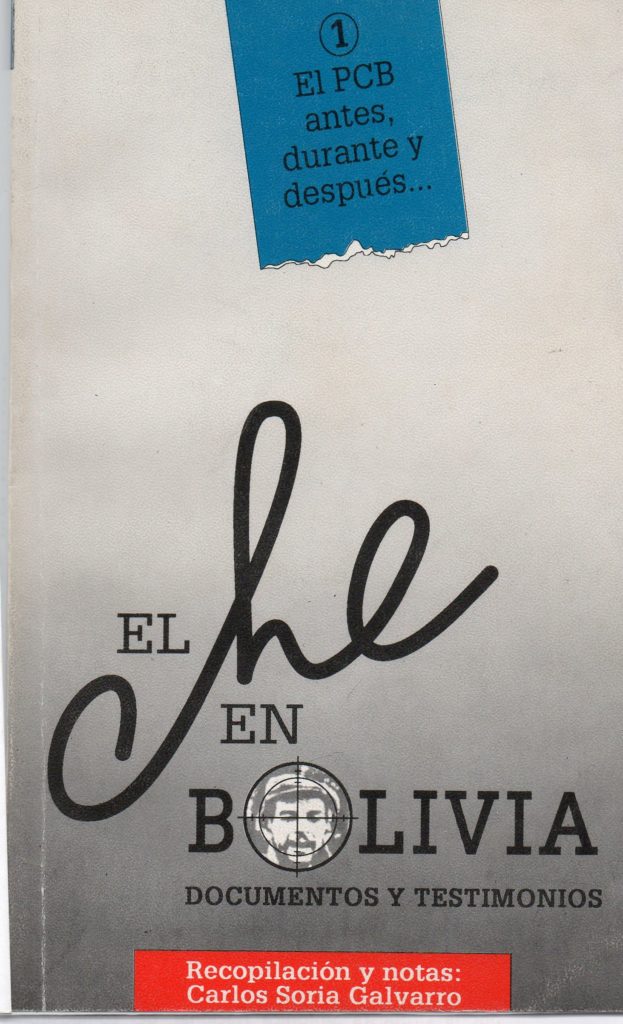 Portada de El Che en Bolivia Tomo 1. El PCB antes, durante y después…