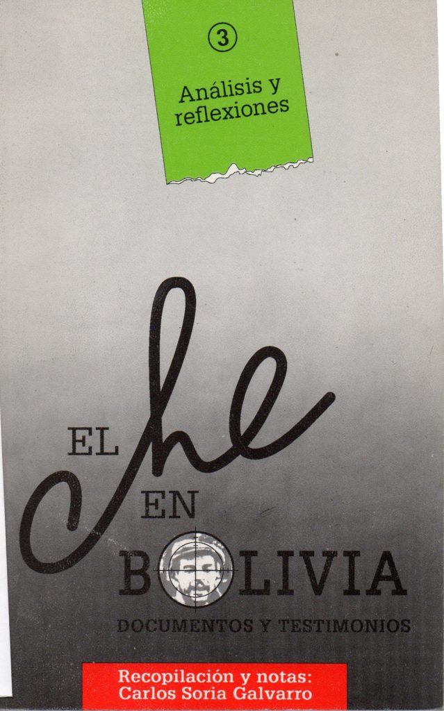 Portada de El Che en Bolivia Tomo 3. Análisis y Reflexiones
